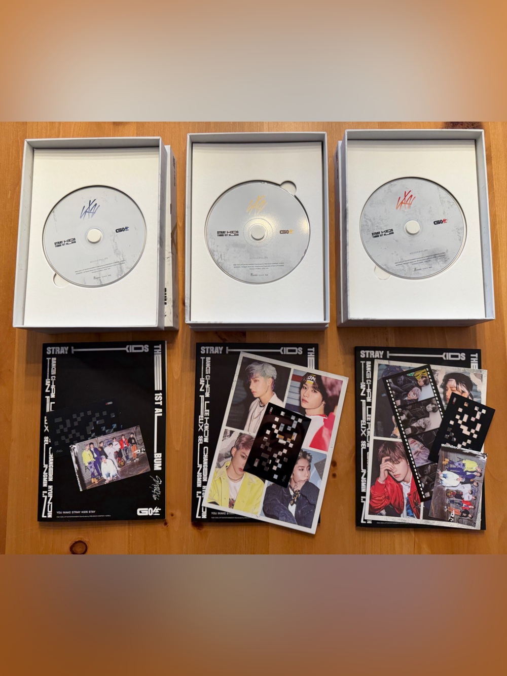Stray Kids GO LIVE (GO生) 1st Album Set Type A B C - K-Pop Official Albums